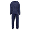Julipet Pigiama da uomo in Cotone Leggero Scollo V Tapes N24362 - Passarelli Biancheria