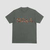 Junglo T-shirt Bali earth green