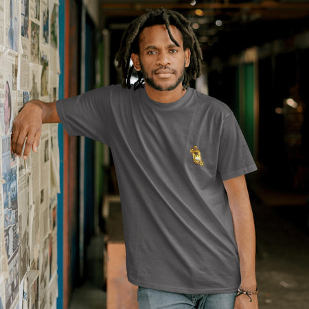 Junglo T-shirt Bottle dark grey