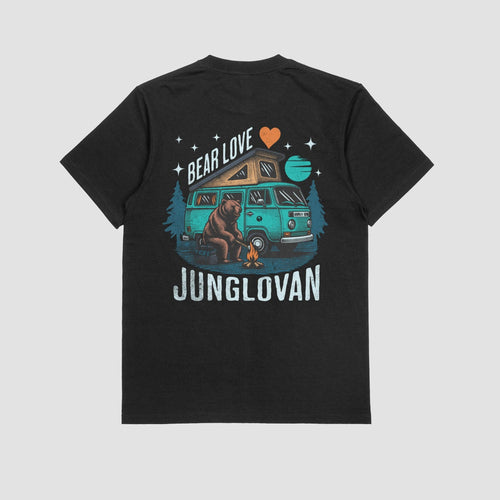Junglo T-shirt Van black