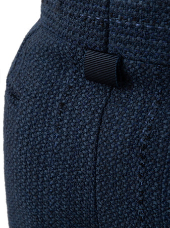 Thom Browne Pantalone in Tweed blu da uomo