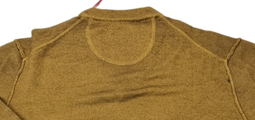 Maglia uomo BOB -  Scollo a V - Lana Ricamata