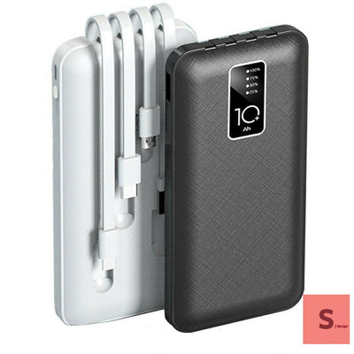 POWER BANK 20000 MAH BATTERIA ESTERNA CARICABATTERIA PORTATILE CARICA RAPIDA