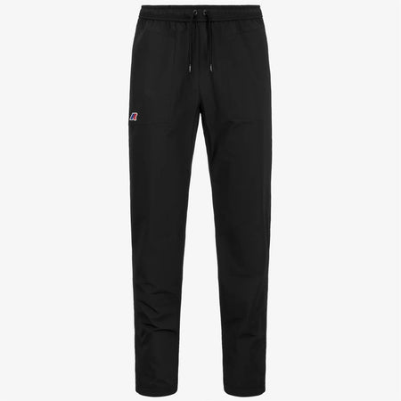 K-WAY Pantaloni in felpa uomo Sportivi Unisex Neri Grigi per Comfort Viaggio in Città