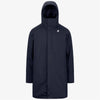 K-WAY Thomas Warm Ottoman giacca lunga uomo imbottita impermeabile