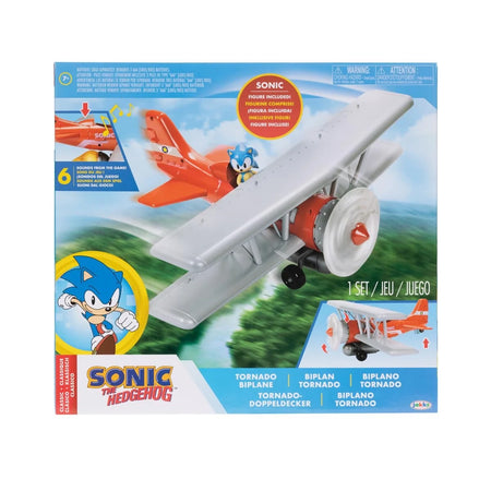 SONIC IL RICCIO Biplano Tornado