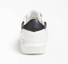 GUESS Sneakers Bianca Uomo 100% Pelle Scarpa Sportiva Bianco FM7SAILEA12 Scarpe Guess Fascia Nera Suola in Gomma e Lacci