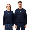 Lacoste felpe senza cappuccio uomo lacoste - sweatshirt - blu da uomo