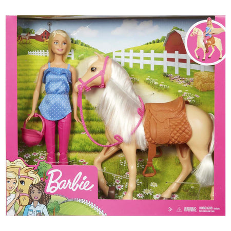 Barbie Playset Bambola e Cavallo