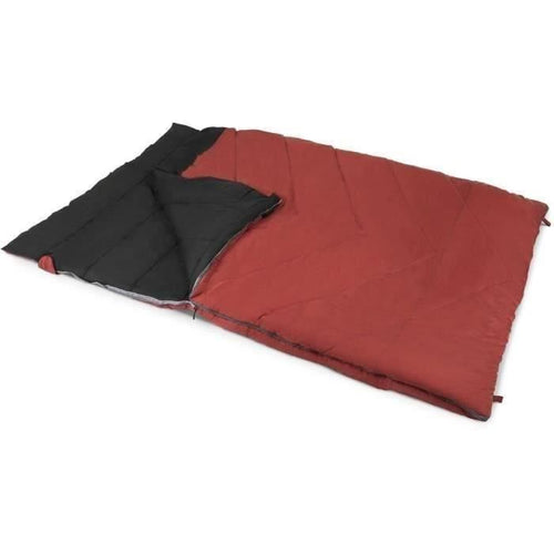 Sacco a pelo - KAMPA - Lucerne 8 - 2 persone - 2,25 mx 1,5 m - Rosso