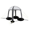 Rifugio gonfiabile - KAMPA - AIR Shleter 200 - 2 x 2 m - Grigio e nero