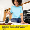 KARCHER CVH 2 - Aspirapolvere portatile a batteria: pulizia facile, efficace e senza sforzo