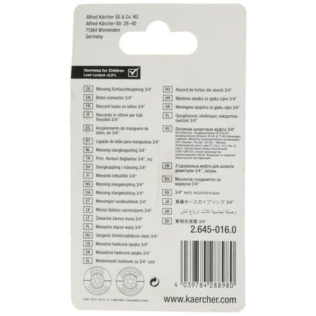 ottone accoppiamento 19 millimetri