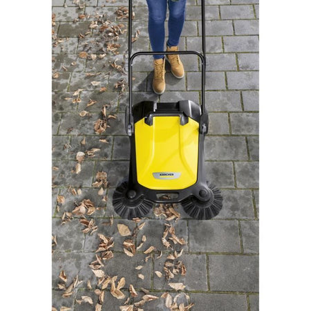 Spazzatrice meccanica KARCHER S 4 Twin - Gialla e nera