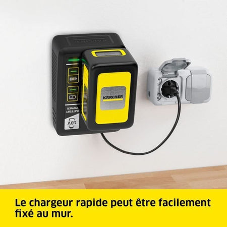 Set batterie KARCHER Power 18V / 5 Ah + caricabatteria