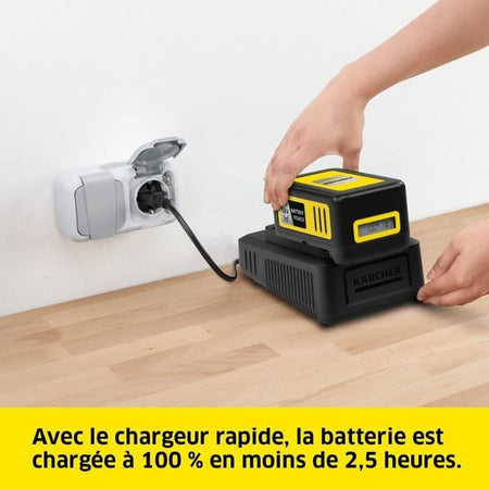 Set batterie KARCHER Power 18V / 5 Ah + caricabatteria