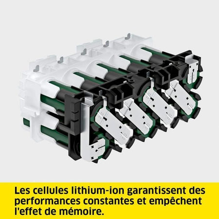 Batteria KARCHER POWER 36V / 2,5 Ah con schermo LCD e caricabatterie rapido