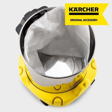 KARCHER - Bolsa de filtro de guata KARCHER KWD1 / KWD2 / KWD3 / WD2 Plus / WD3 (pack de 4)