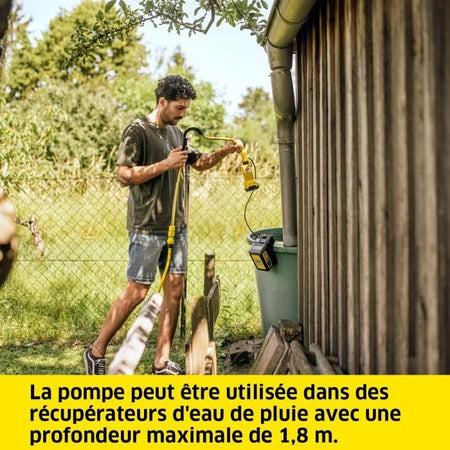 Pompa per fusti a batteria KARCHER BP 2.000-18 (fornita senza batteria o caricabatteria)