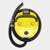 Aspirapolvere e acqua senza fili KARCHER WD 3-18 S V-17/20 - Acciaio - 17 l - Giallo