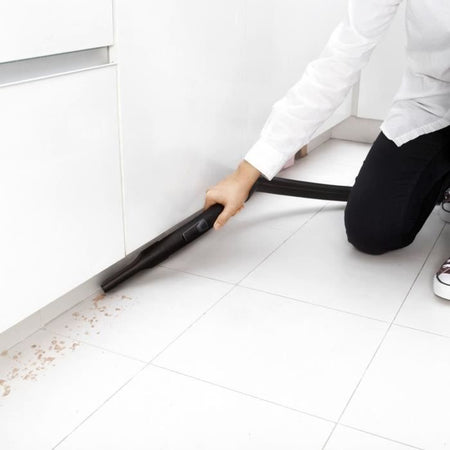 NUOVO KARCHER VC 2 - Aspirapolvere a bidone - 700 W - Filtro HEPA 13 - 76 dB - Tubo di aspirazione da 1,5 m con manico curvo