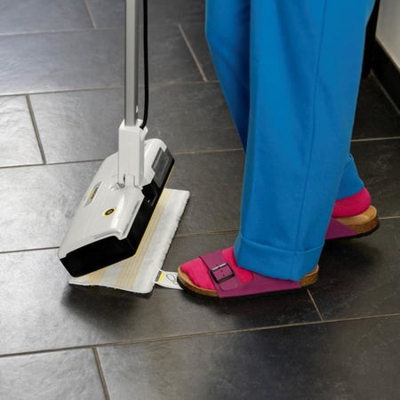 NUOVA KARCHER SC 1 Upright Easy Fix - Scopa a vapore - 1300W - Riscaldamento rapido 30s - Elimina fino al 99,99% di virus e batteri