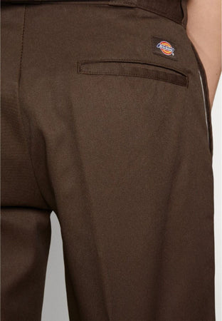 DICKIES PANTALONE 874 work pant rec dark brown da uomo