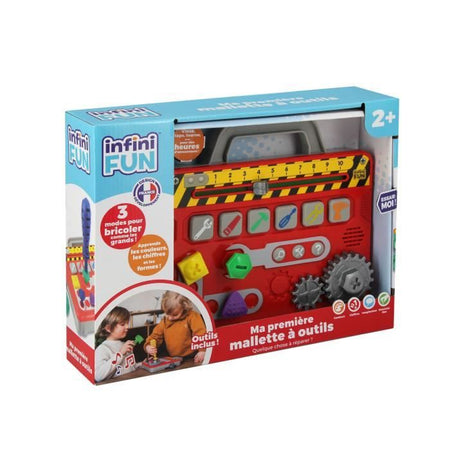 Valigetta degli attrezzi - KD - La mia prima valigetta degli attrezzi - 6 attività e 3 modalità di gioco per un divertimento sicuro