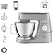 Kenwood KVC85.124SI - Robot pasticceria multifunzione Chef Baker - 2 ciotole 5L e 3,5L - 1200W - Bilancia integrata 6kg - Argento