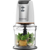 KENWOOD CHP61.00WH - Mini tritacarne 0,8L - 4 lame in acciaio inox - 500W - Fondo antiscivolo - Bianco