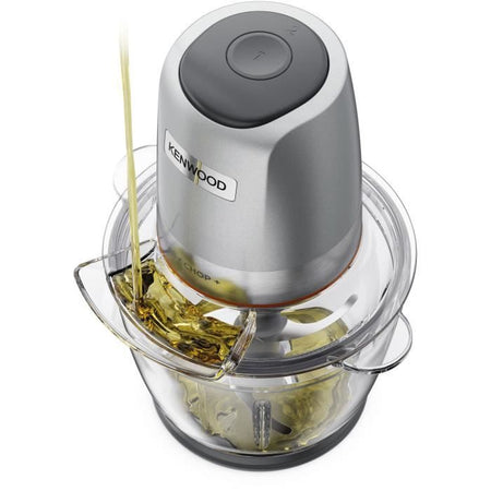 Robot multifunzione KENWOOD CHP62.400SI - 2 velocità - 500W - Capacità totale 1,2L + accessori