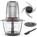 Robot multifunzione KENWOOD CHP62.400SI - 2 velocità - 500W - Capacità totale 1,2L + accessori