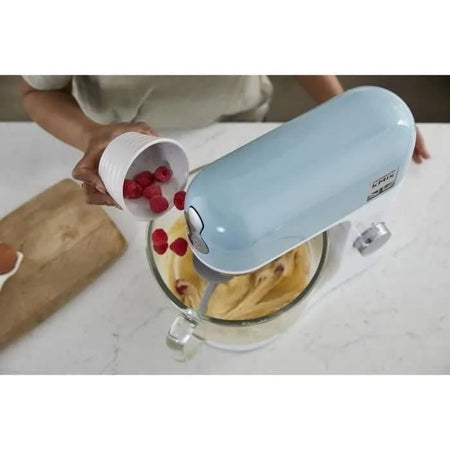 KENWOOD KMX754PB robot pasticceria multifunzione - motore professionale 1000W - 2 uscite per accessori - ciotola in vetro 5L con maniglia