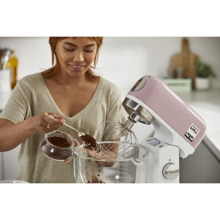 KENWOOD KMX754PP robot pasticceria multifunzione - - Motore professionale 1000W - 2 uscite per accessori - Ciotola in vetro da 5L con p