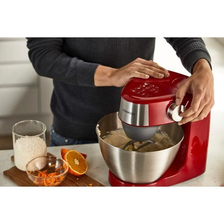 Robot da pasticceria multifunzione compatto - KENWOOD - KHC290A.E0RD - 1000 W - Ciotola da 4,3 L - Rosso