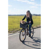 KERBL Borsa da bicicletta per cani o gatti - Vacation - Grigio/blu - 38x29x25 cm