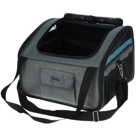 Borsa per auto - KERBL - Vacation - Grigio/blu - 44x35x30 cm