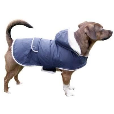 Caldo cappotto per cani - KERBL - TEDDY - 55 cm - Blu