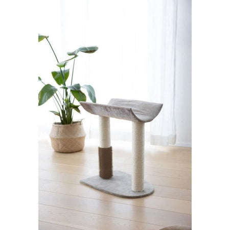 KERBL - Albero per gatti Taupe Ambiance - 49x35x56 cm - Taupe - Sisal