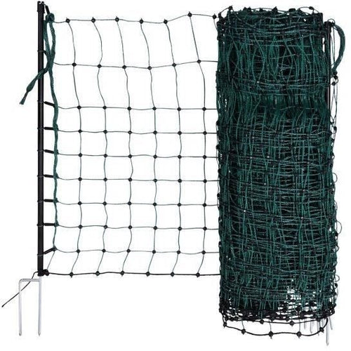 RabbitNet - KERBL - 50 m - 65 cm - Doppia punta - Verde