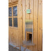 Porta scorrevole per pollaio - KERBL - Alu - 43 x 40 cm - Taglia L