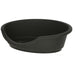 KERBL - Cestino DREAMER - Nero - Plastica riciclata - 80x60x25cm