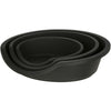KERBL - Cestino DREAMER - Nero - Plastica riciclata - 80x60x25cm