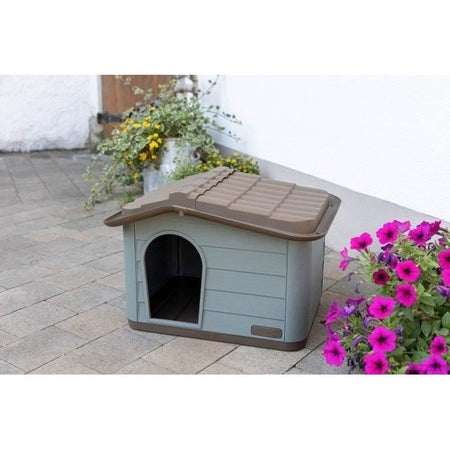 Casetta per gatti - KERBL - PAOLA Eco XL - 75 x 59 x 55 cm - Interno/esterno