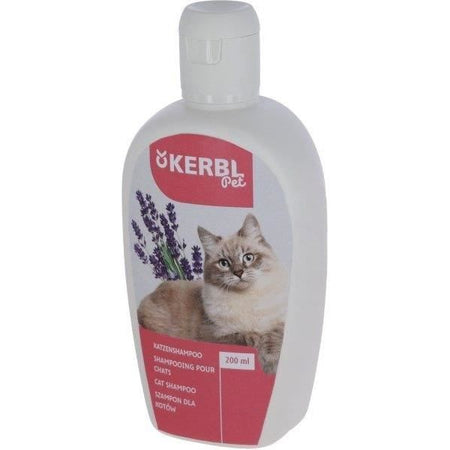 Shampoo per gatti - KERBL - 200 ml - Lavanda - Mango - Luminosità e morbidezza