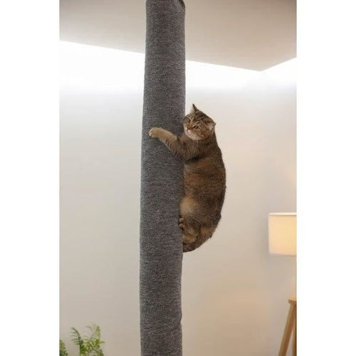 Sacco da arrampicata per gatti - KERBL - CARPET - 16 x 16 x 240 cm - Montaggio a soffitto - Poliestere