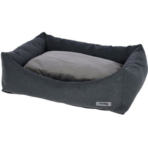 KERBL - Cesto in memory foam - Platin Ortho - Grigio - 80 x 60 x 25 cm