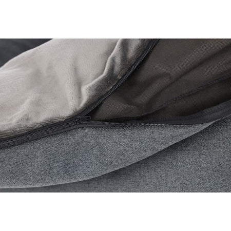 KERBL - Cesto in memory foam - Platin Ortho - Grigio - 80 x 60 x 25 cm