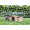Casetta per roditori - KERBL - Natura - Tetto curvo - 40 x 25 x 25 cm