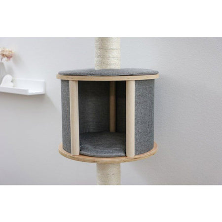 Tiragraffi da parete - H. 168 cm - Dolomit Tofana - KERBL - Grigio